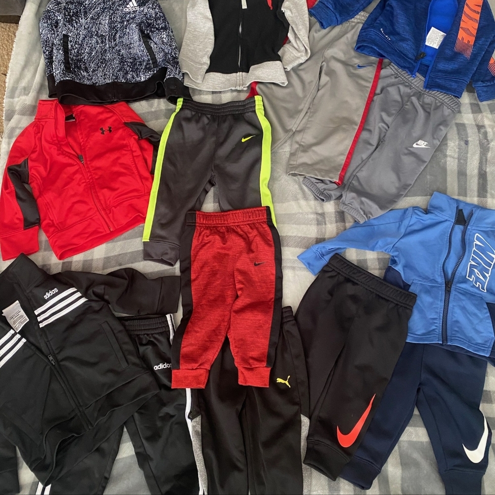 Huge Lot Nike, Addidas, Under Armour and Puma 12 month
